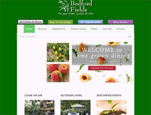 Tablet Screenshot of bedfordfields.com